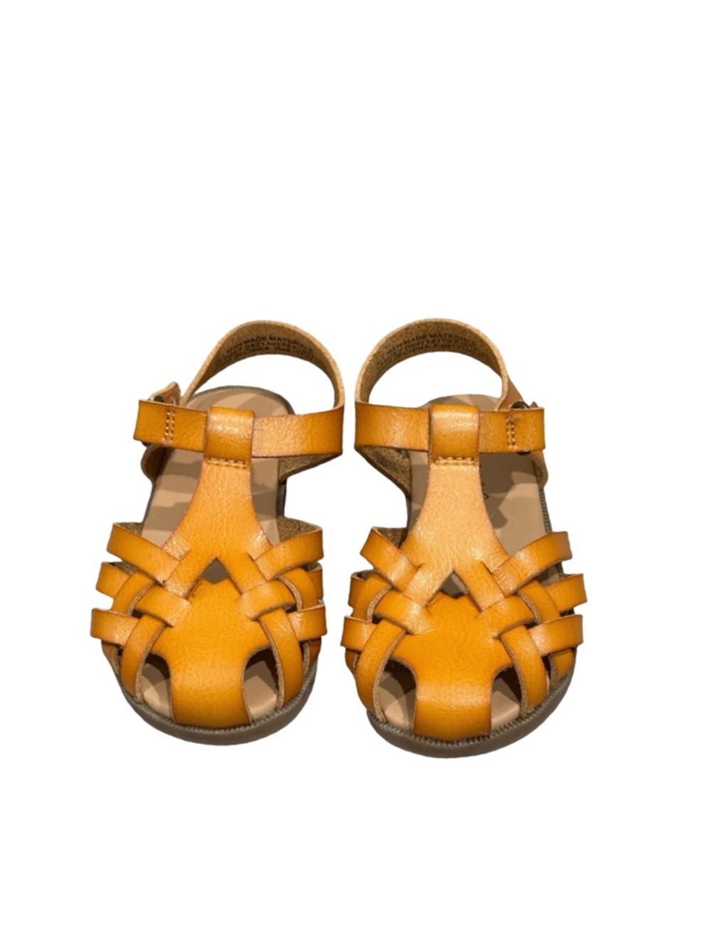 Cat & Jack Toddler Girl Brown Woven Sandals Size 6 New with Tags